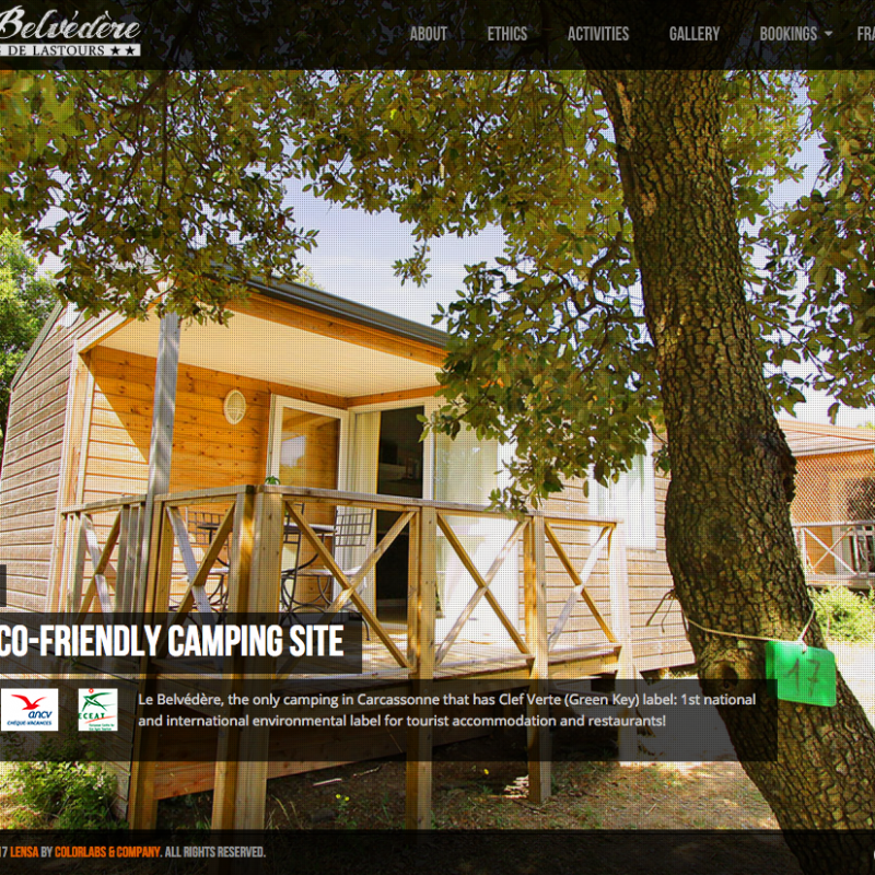 Realizzazione sito internet per Camping LeBelvedere